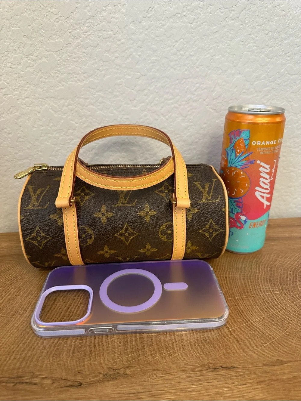 Louis Vuitton Brown Monogram Papillon 19 Rare